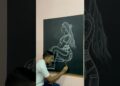 How to draw a beautiful sitting girl 🧒 ||😳 || #artist #drawing #shortsfeed