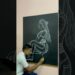 How to draw a beautiful sitting girl 🧒 ||😳 || #artist #drawing #shortsfeed