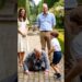 King Charles showed Louis the ancient bricks. #royal #princewilliam #katemiddeleton #princelouis