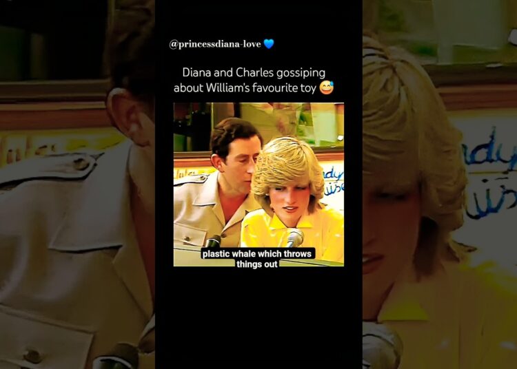 Diana and Charles gossip about William’s toy😅#diana #princessdiana #fypシ゚viral #shorts #royalfamily
