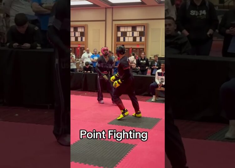 Martial Arts Men’s Point Fighting #amerikick #martialarts #karate #taekwondo #naska