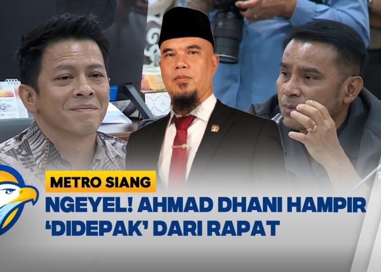 Tidak Tertib Bahas Royalti, Ahmad Dhani Nyaris Didepak dari Forum [Metro SIang]