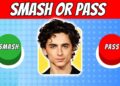 SMASH or PASS 100 OPTIONS!! | Hottest Celebrity Male Edition 2024 | QUIZ WAVEZ