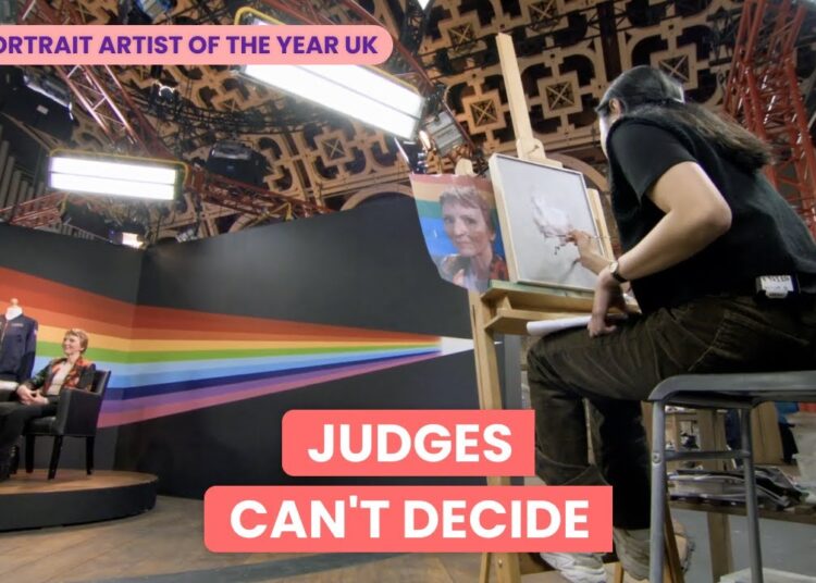 Rebecca Ferguson Portrait SHOCKS Judges | Portrait Artist of the Year UK