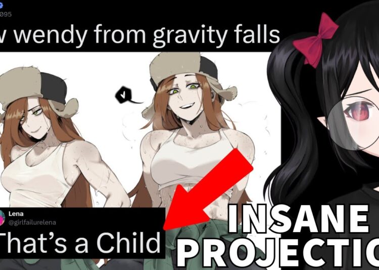 Projecting Losers Attack Artist Over “Predatory” Art