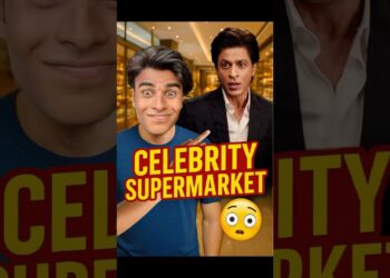 Celebrity Supermarket #supermarket #celebrity #viral #challenge #daily #challenge  #shorts