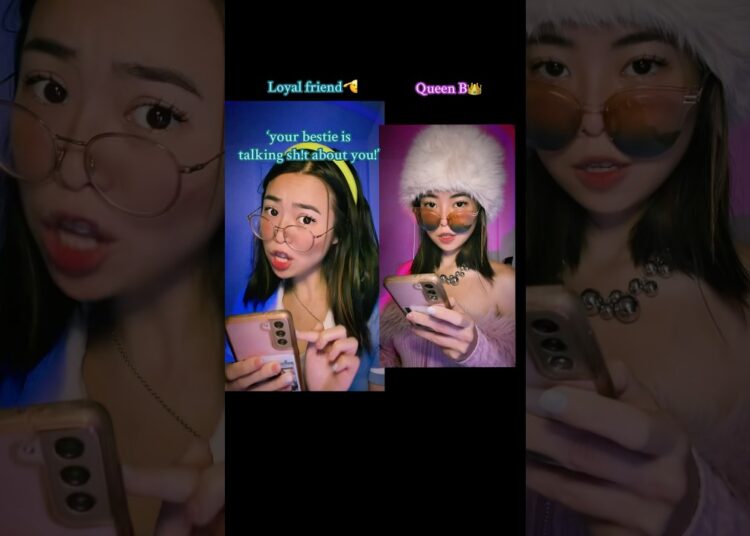 ‘Bestie GOSSIPS about you!💔’ but Queen B saw it coming…#pov #foryouシ #shorts #funny #relatable