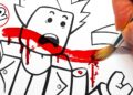 HORROR Artist vs $2 ROBLOX Kids Coloring Book ✍️