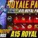 A15 ROYAL PASS IS HERE! ✅ All 1 to 100 RP Rewards CONFIRMED | BGMI/PUBG A15 RP