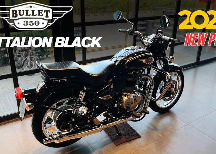 2025 Royal Enfield Bullet 350 Battalion Black Full Review ✅ Price & Features ❤️ Best Bike In 359 Cc