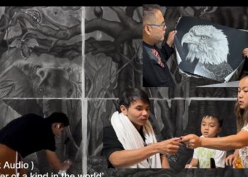 World art competition ah US dollars 100K dawng turin kuki tlangval Zamminlun Singson a che chhuak e