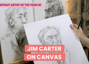 Jim Carter Poses for Painters | Portrait Artist of the Year UK
