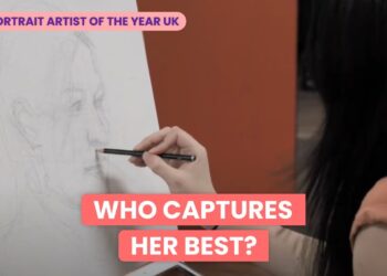 Painting Nicola Benedetti | Portrait Artist of the Year UK