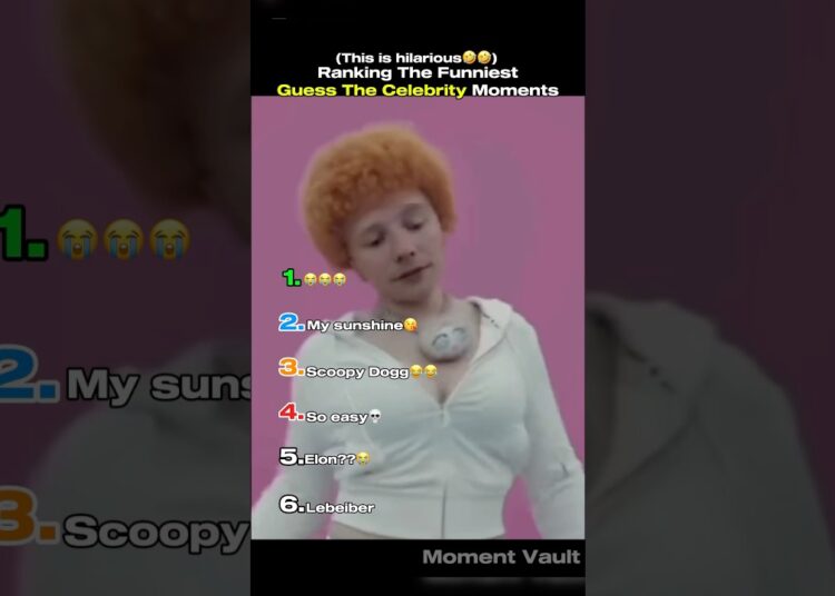 Ranking The Funniest Guess The Celebrity Moments 🤣 #shorts #funny #ranking #tiktok