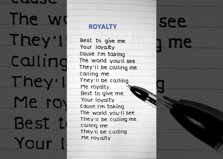 Egzod & Maestro Chives – Royalty (Lyrics) ft. Neoni #song #lyrics #trending