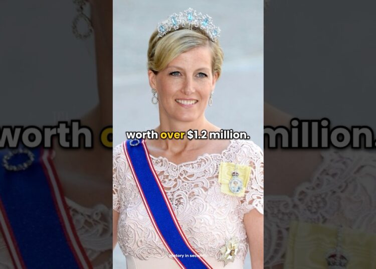 Duchess Sophie’s iconic tiaras 🤯 #queen #history #usa #royal #nyc #royalfamily #royalty #king