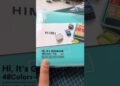 unboxing my himi gouache paints 🫟 #unboxing #viral #shorts #colors #artist #trending #himigouache