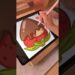 day in the life as an artist | making digital stickers for Valentine’s day 💕