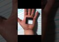 How to Draw a Square Hole Optical Illusion #3ddrawing #trickart #opticalillusion #3dart