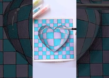 3D Art #art #drawing #shorts