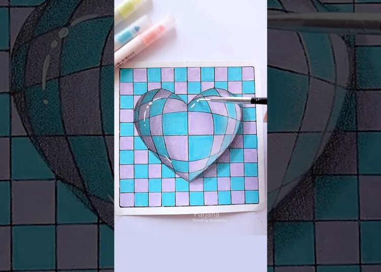 3D Art #art #drawing #shorts