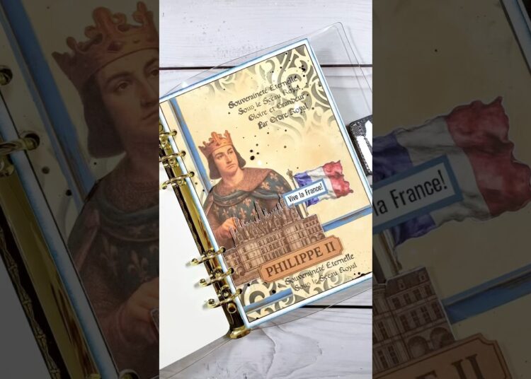 French Royalty 🤴🏼 #artjournal #asmr
