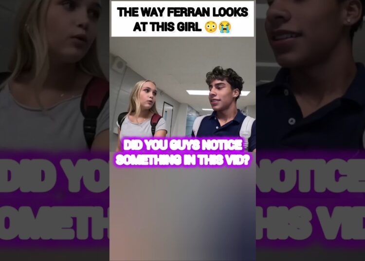 The WAY Ferran from The Royalty Family LOOKS at this Girl?😳 #shorts #trending #viral #love #funny