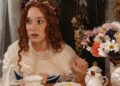 ASMR Castle Gossip | High Tea in the Garden | Gentle Fountain Ambience