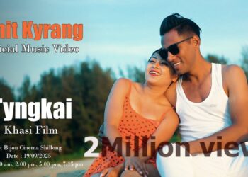 SHIT KYRANG (MUSIC VIDEO) TYNGKAI (KHASI FILM) COLVA BEACH GOA RELEASING ON 19/09/25 AT BIJOU CINEMA