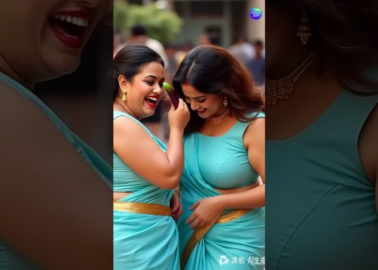 Cute Punjaban  beauty  gossips | City Glamour in Hot Saree🥬👑#shorts  #soutindian
