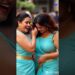 Cute Punjaban  beauty  gossips | City Glamour in Hot Saree🥬👑#shorts  #soutindian