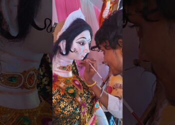 Durga puja murti making#durgapuja#maadurga #navratri #navratrispecial#maa #pawansingh#artist #viral