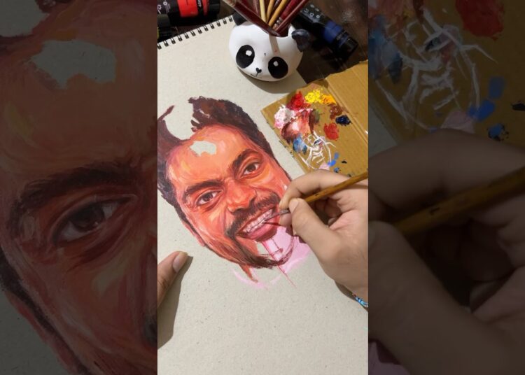 @ZakirKhan hope you like it.           #thebhimsenart #art #drawing #sketch #painting #zakirkhan