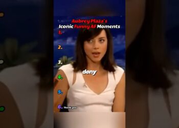 Aubrey Plaza Being Funny AF #shorts #celebrity #aubreyplaza #funny #viral #ranking