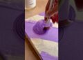 EASY DRAWING IDEA 🎨 PURPLE CLOUDS  ☁️ 💜 #art #artist #painting #diy #acrylicpainting #creativeart