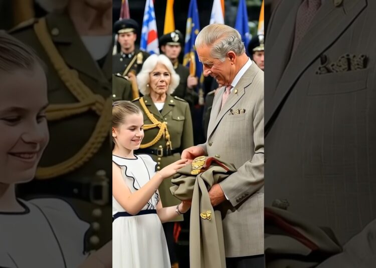 😱 Unbelievable! Charlotte Gives King Charles a Royal Uniform – Camilla Explodes with Anger!