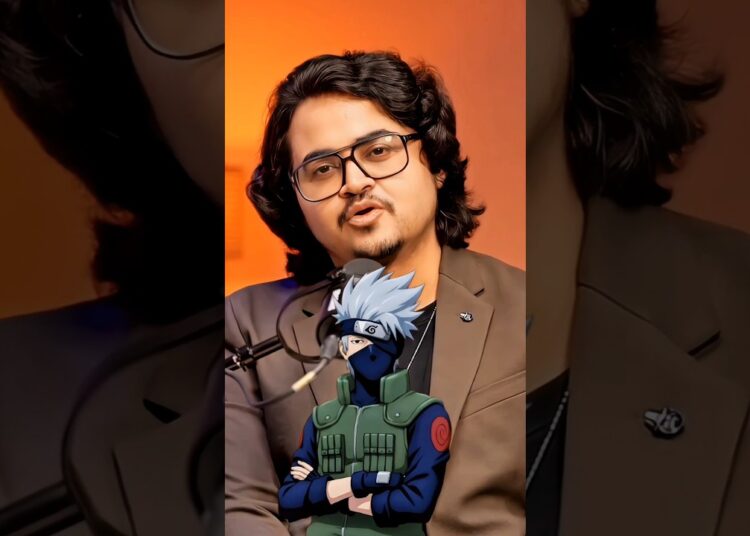 Kakashi Hindi Voice Artist 🗿| @The_MotorMouth #shorts #podcast #voiceactor #kakashi
