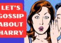 GOSSIP CARDS WITH THE GOODS ON HARRY AND CHARLES