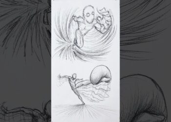 How To Draw MOTION 🏃🏻#art #drawing #foryou #shorts