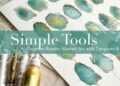 Simple Tools, Gorgeous Results: Abstract Art with Turquoise & Gold