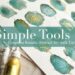 Simple Tools, Gorgeous Results: Abstract Art with Turquoise & Gold