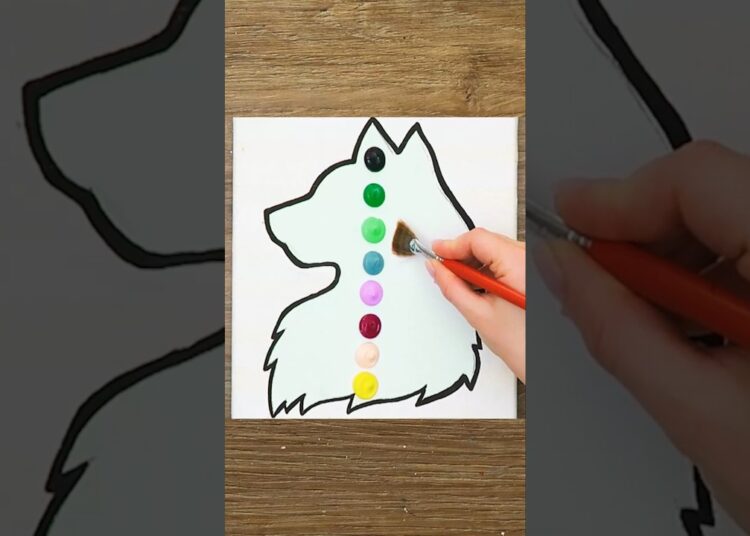 Wolf Art You Can’t Stop Watching 🐺🎨