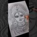 Maa Durga Drawing 😍 #shorts #durgamaa #drawing #art
