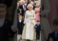 Charlotte and Louis look unhappy with Queen Camilla #camilla #princewilliam #charlotte #royal