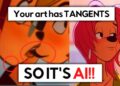 Artist CRASHED OUT About…Tangents?