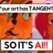 Artist CRASHED OUT About…Tangents?
