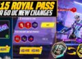😱 A15 Royal Pass For 60 UC | Cheap Royal Pass Trick & A15 Pre-Order Perks New Changes | PUBGM