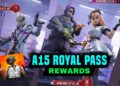 BGMI NEW ROYALE PASS A15 🔥 A15 ROYAL PASS 1 TO 100 RP REWARDS 3D 🔥 A15 BONUS PASS NEW RP KAB AAYEGA