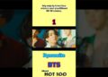 Only songs by Kpop artists to reach #1 on BB HOT 100 in history #bts #jimin #jungkook #huntrix