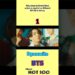 Only songs by Kpop artists to reach #1 on BB HOT 100 in history #bts #jimin #jungkook #huntrix